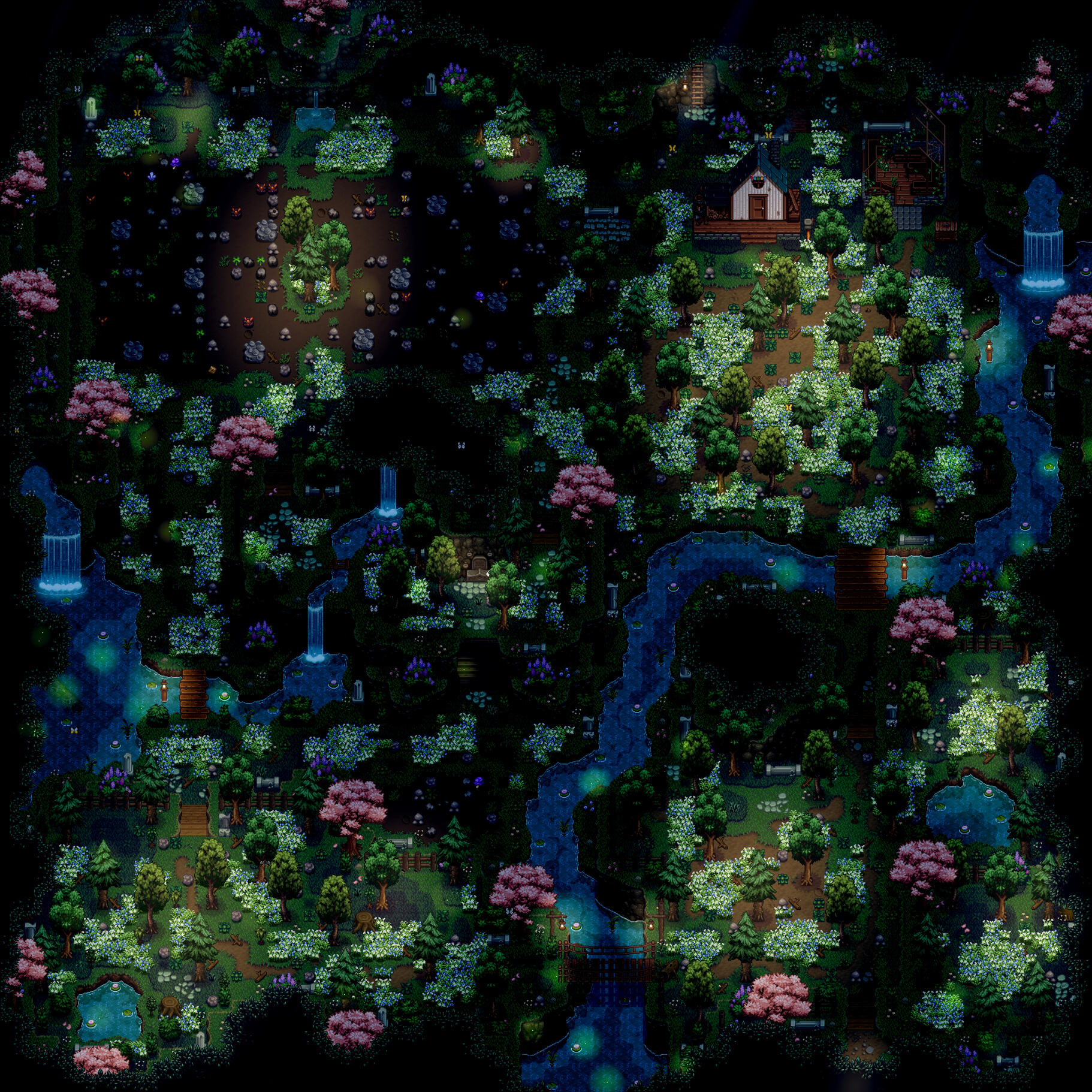 Bunny Burrow Farm - Commissioned by trulyvivid