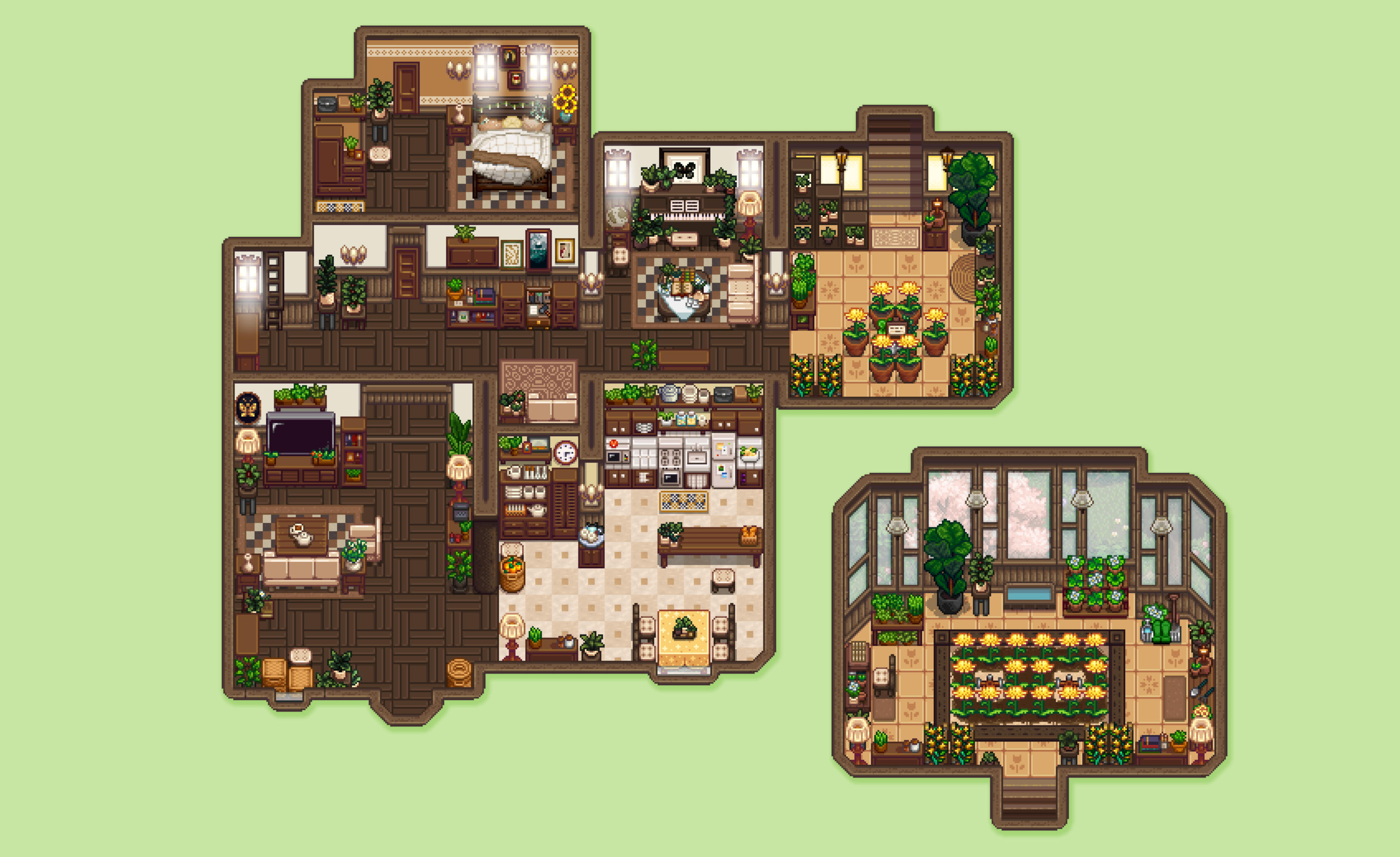 Kisaa's Cozy Rustic Farmhouse