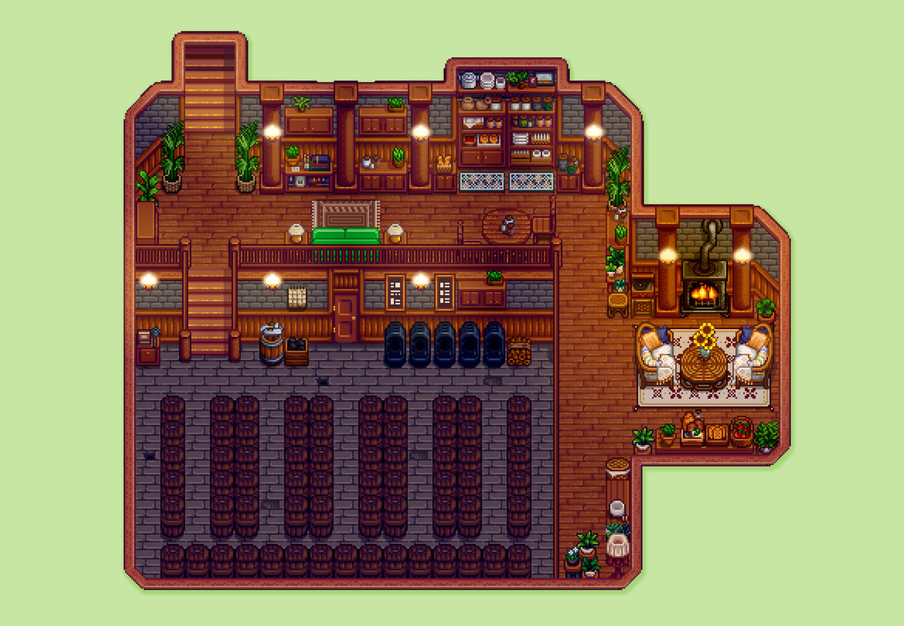 Kisaa's Cozy Rustic Cellar