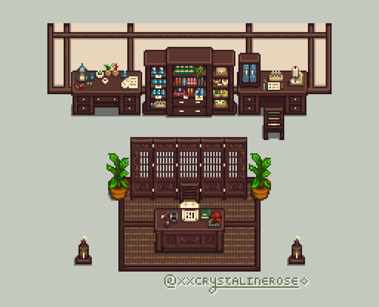 NPC House Interior Tiles for Amber