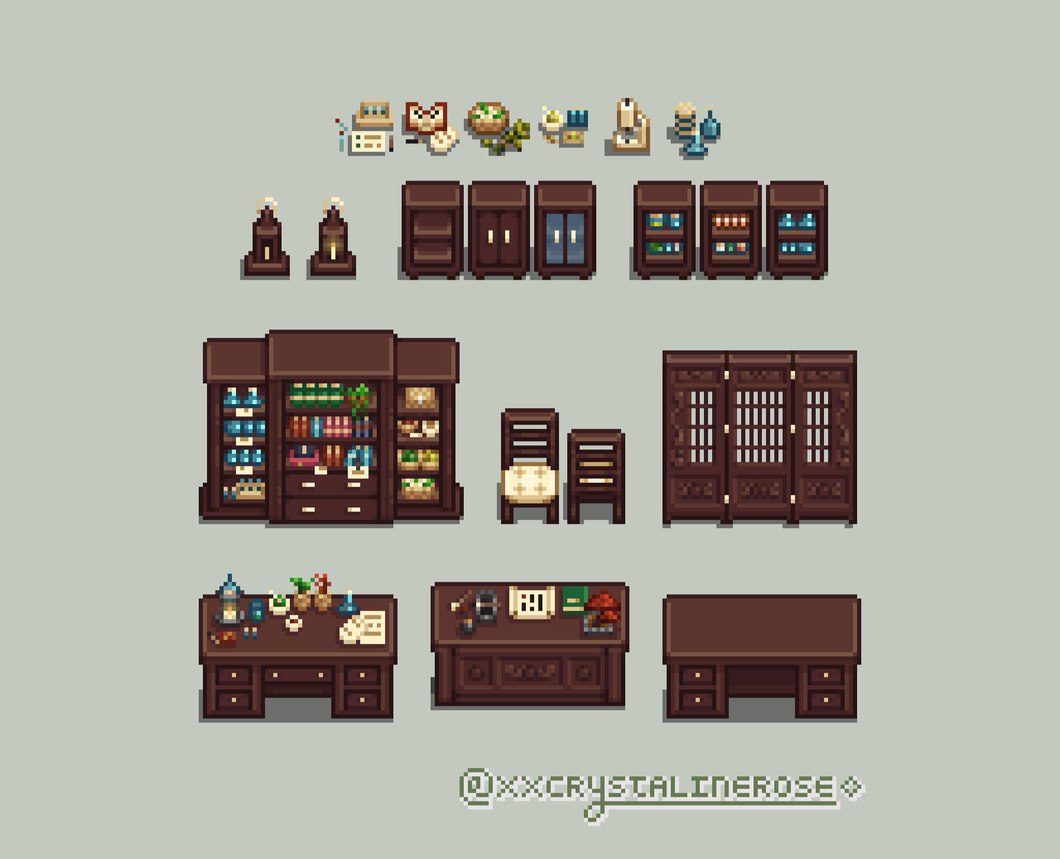 NPC House Interior Tiles for Amber