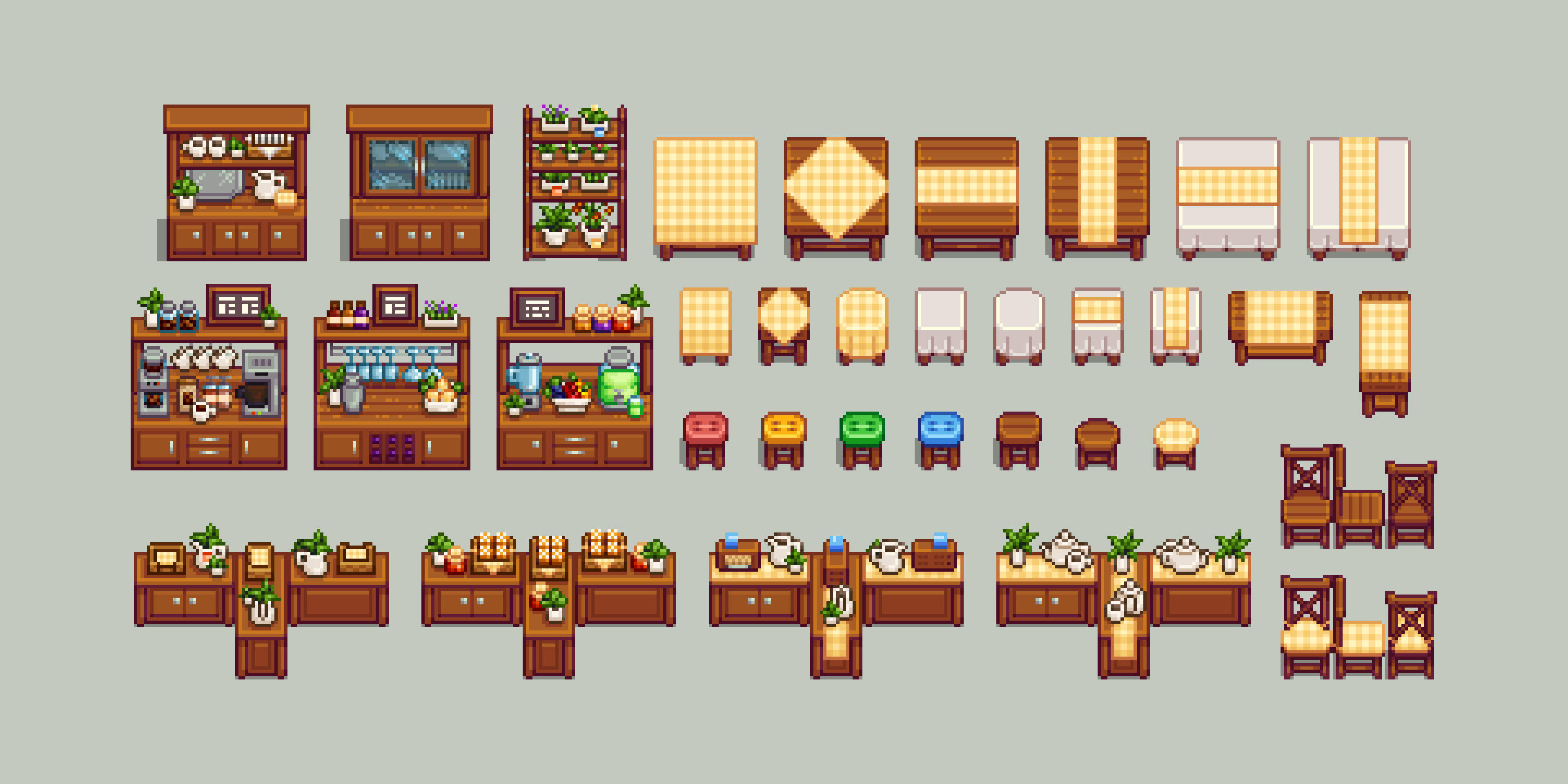 Kisaa's Cozy Rustic Buildable Kitchen