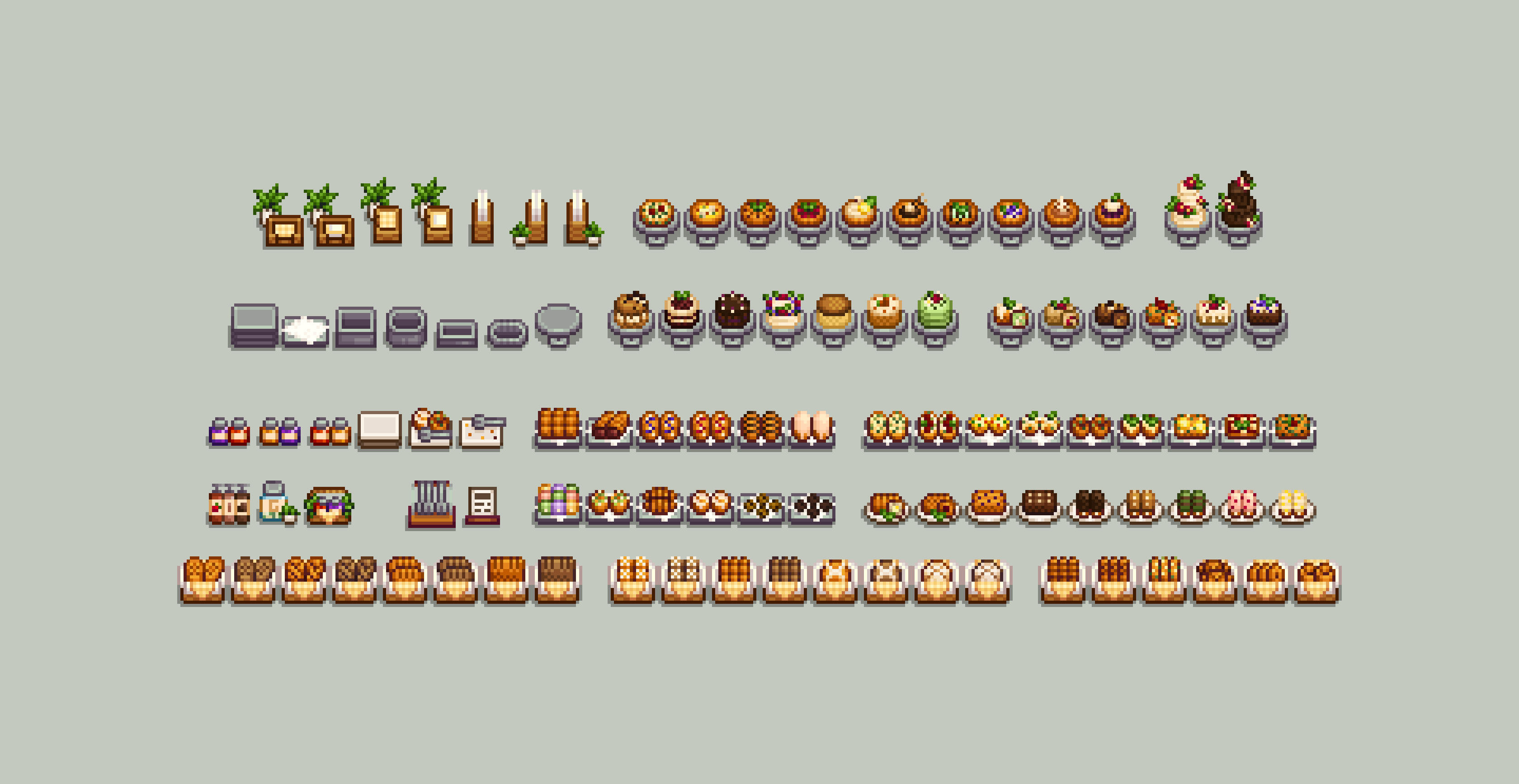 Kisaa's Cozy Rustic Bakery n' Cafe Furniture