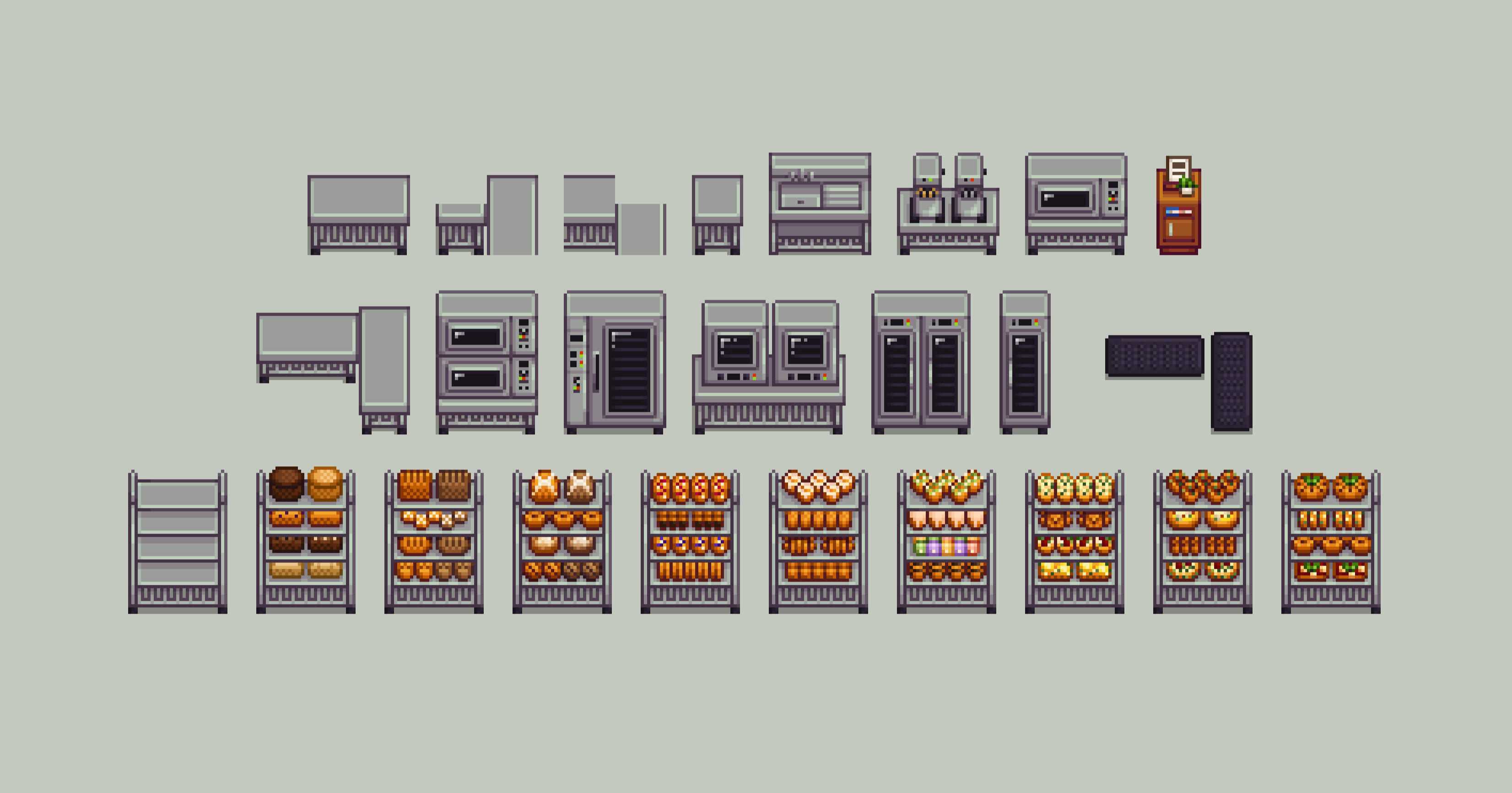 Kisaa's Cozy Rustic Bakery n' Cafe Furniture